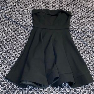 B. Darlin Strapless Black Cocktail Dress